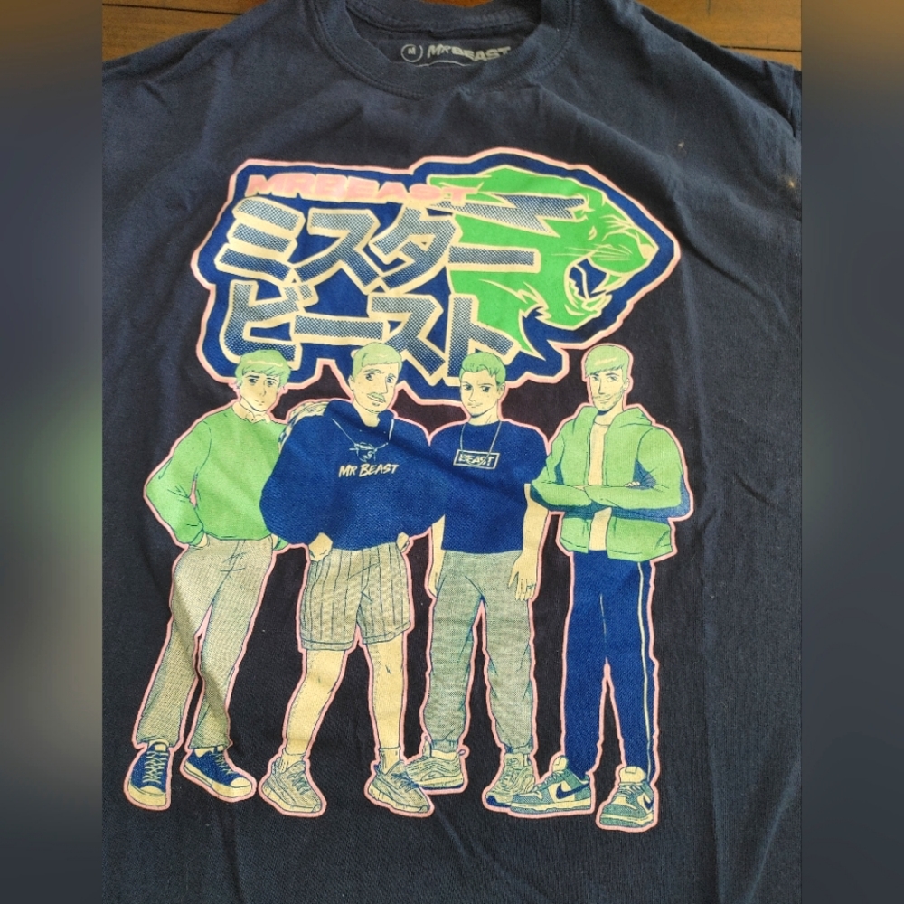 Mr. Beast Crew Tee Shirt